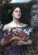 John William Waterhouse Gather Ye Rosebuds, or, Ophelia oil painting on canvas